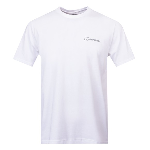 berghaus Mens White Coordinates T-Shirt main image