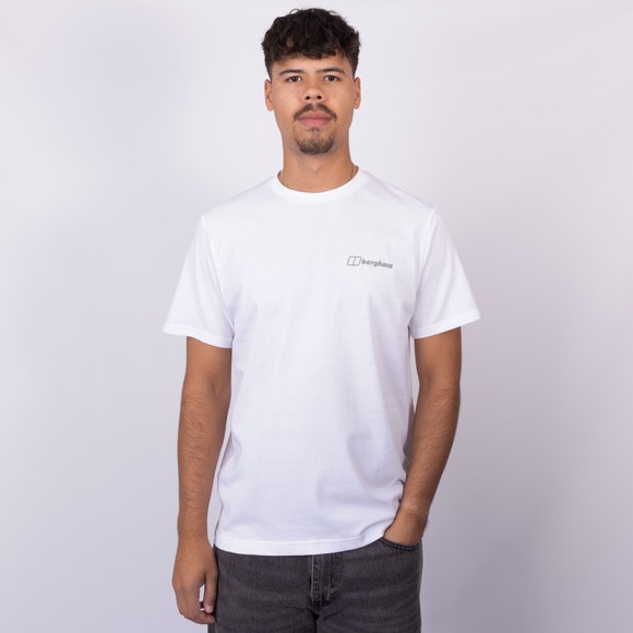 berghaus Mens White Coordinates T-Shirt main image