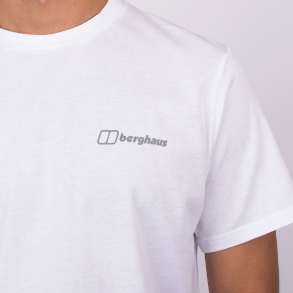 berghaus Mens White Coordinates T-Shirt main image