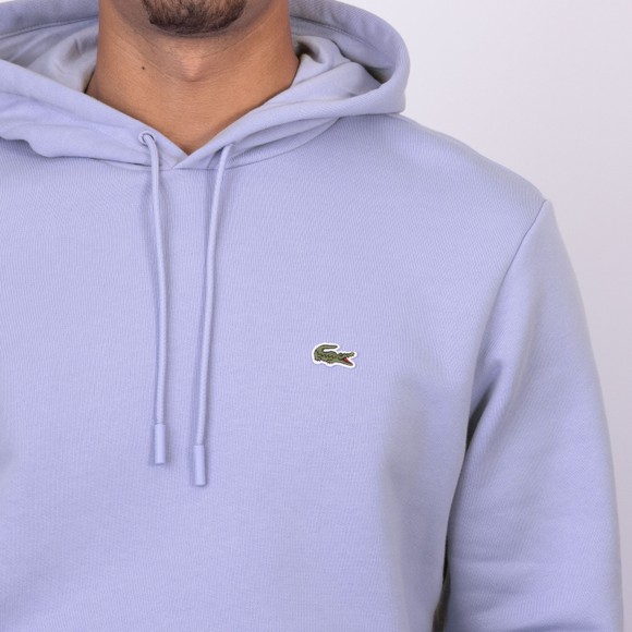 Lacoste Mens Purple SH9623 Hooded Sweatshirt main image
