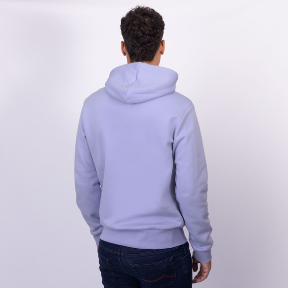 Lacoste Mens Purple SH9623 Hooded Sweatshirt main image