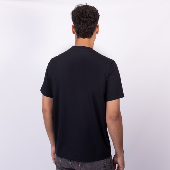 PS Paul Smith Mens Black Mono Zebra T-Shirt main image