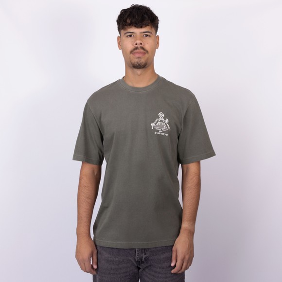 Stan Ray Mens Black Mount Blanco T-Shirt main image