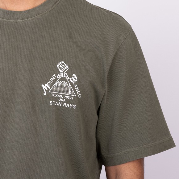 Stan Ray Mens Black Mount Blanco T-Shirt main image