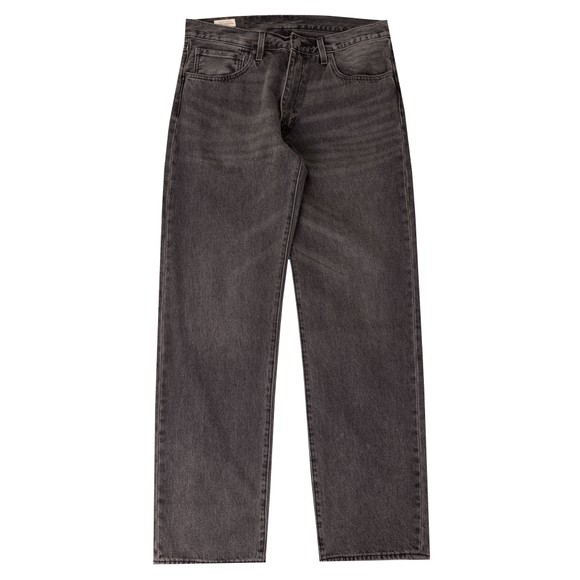 Levi's ® Mens Black 555 Relaxed Straight Jean main image