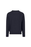 Fynch Hatton Mens Blue Supersoft V-Neck Jumper