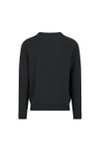 Fynch Hatton Mens Black Fynch Hatton Supersoft V-Neck Jumper