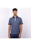 Fila Mens Blue Classic Vintage Striped Polo Shirt