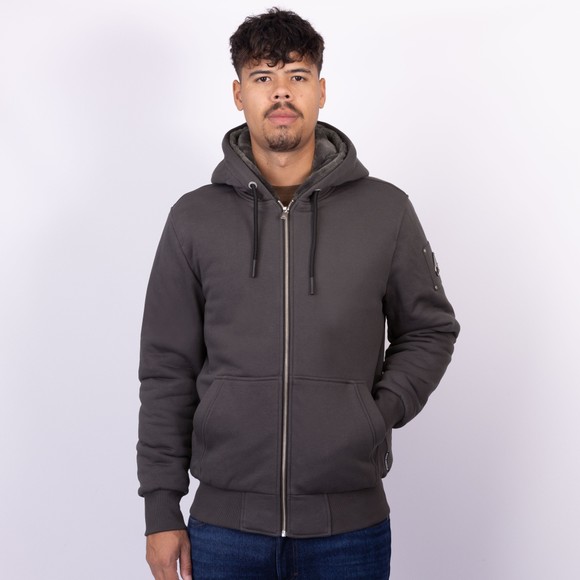 Moose Knuckles Mens Grey Classic Bunny 2 Hoody main image