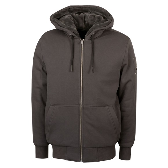 Moose Knuckles Mens Grey Classic Bunny 2 Hoody main image