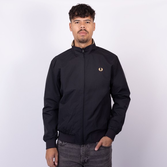 Fred Perry Mens Black Brentham Jacket main image