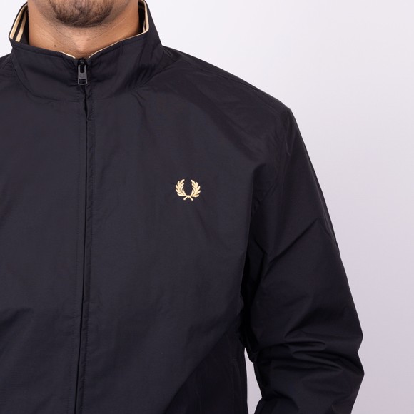 Fred Perry Mens Black Brentham Jacket main image