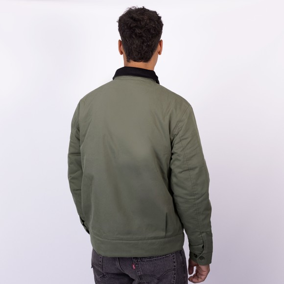 Fred Perry Mens Green Caban Jacket main image