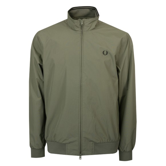 Fred Perry Mens Green Brentham Jacket main image