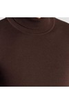 Remus Mens Brown Roll Neck Jumper