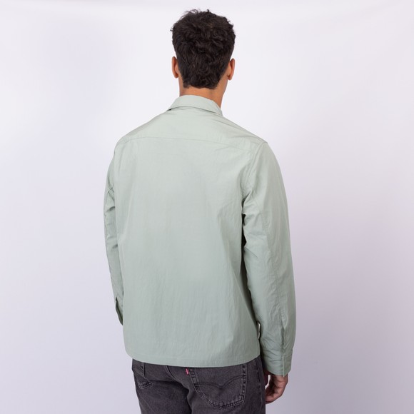Fred Perry Mens Green Zip Overshirt  main image