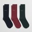 Soft Cotton 3 Pack Socks