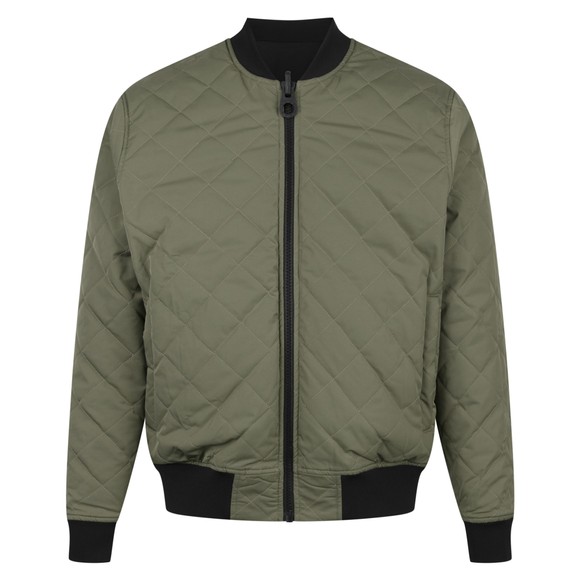 Luke 1977 Mens Green Suzhou Reversible Bomber Jacket main image