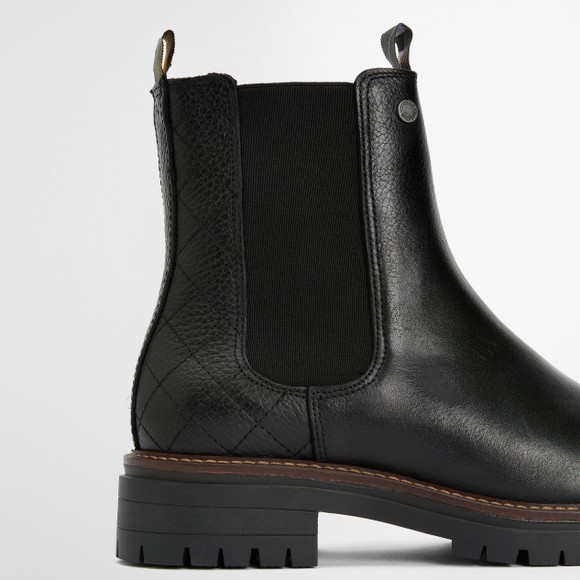 Barbour Lifestyle Womens Black Evie Chelsea Boot main image