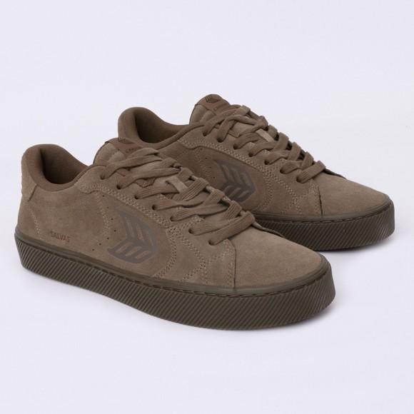 Cariuma Mens Brown Salvas Suede