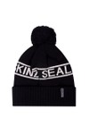 Sealskinz Mens Black Heacham Bobble Hat