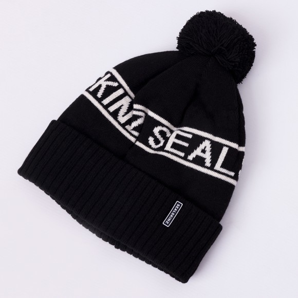 Sealskinz Mens Black Heacham Bobble Hat