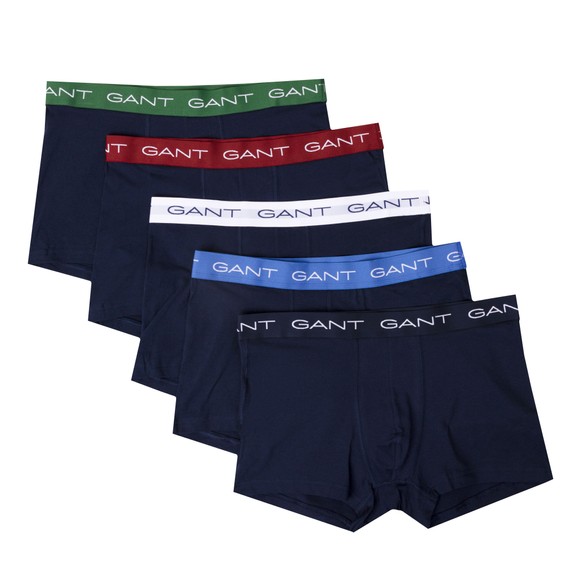 Gant Mens Blue Trunk 5 Pack