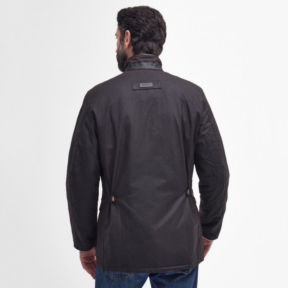 Barbour Lifestyle Mens Brown Wax Hereford Jacket main image
