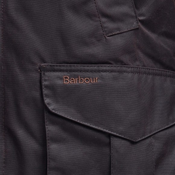 Barbour Lifestyle Mens Brown Wax Hereford Jacket main image