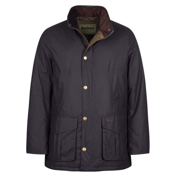 Barbour Lifestyle Mens Brown Wax Hereford Jacket main image