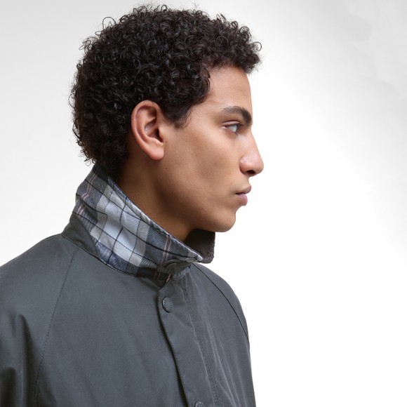 Barbour Lifestyle Mens Grey Ambleside Wax Jacket main image