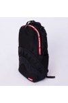 Sprayground Mens Black Printed Zipper Shark Backpack