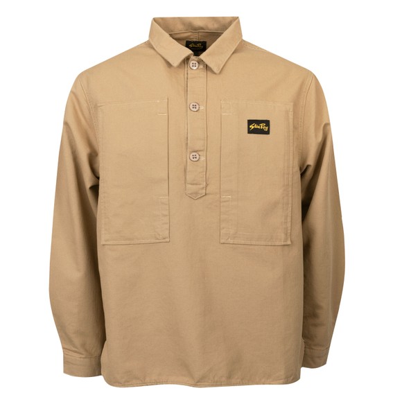 Stan Ray Mens Beige Painters Pop Over Shirt main image