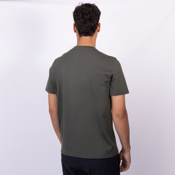 Moose Knuckles Mens Grey Crescent T-Shirt main image