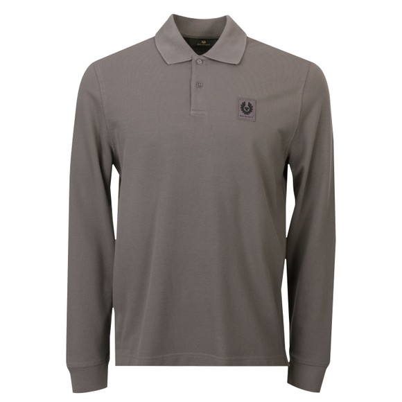 Belstaff Mens Grey Long Sleeve Polo Shirt main image