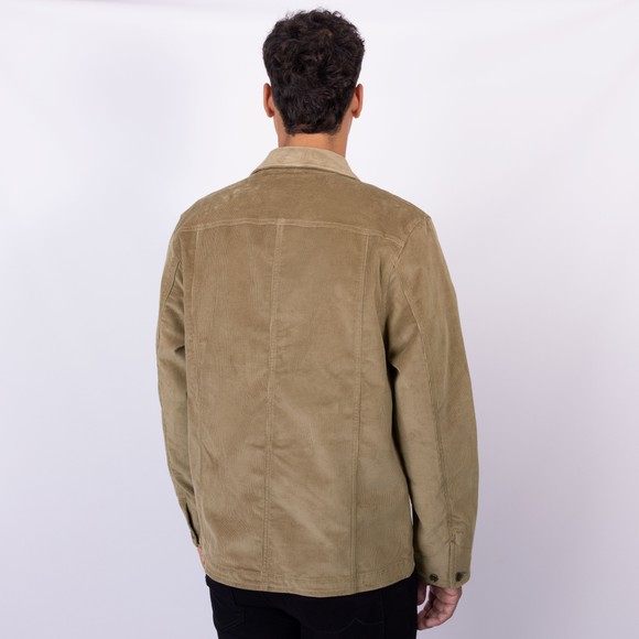 PS Paul Smith Mens Brown Work Cord Overshirt main image