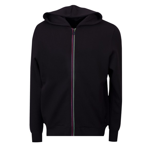PS Paul Smith Mens Black Sports Stripe Full Zip Hooded Sweatshirt main image