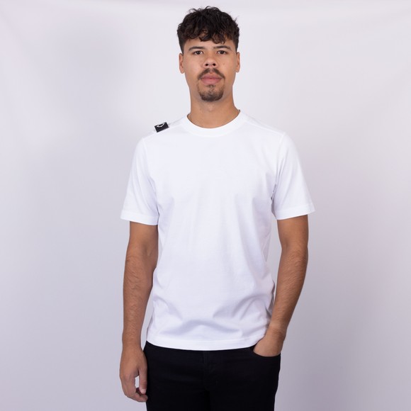 Ma.Strum Mens White Badge T-Shirt main image