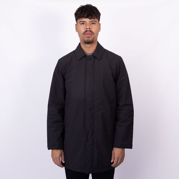 Aquascutum Mens Black Soft Shell Trench Jacket main image