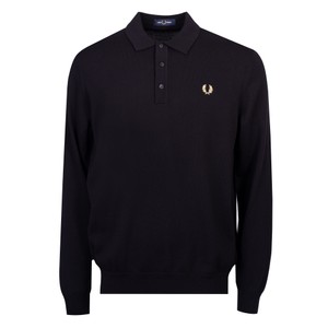 Knitted L/S Polo Shirt