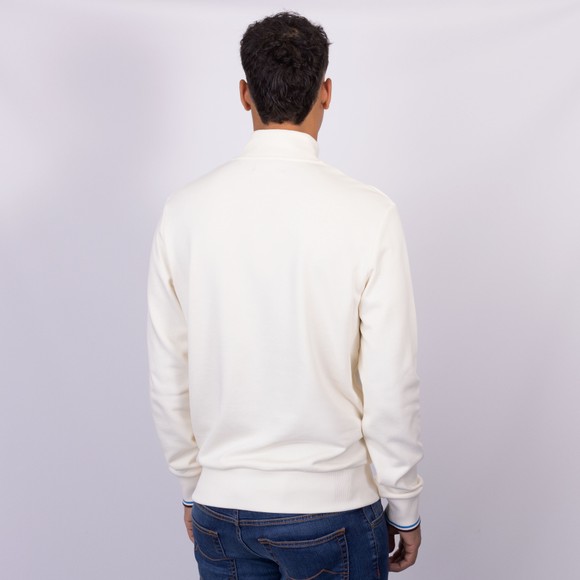 Fred Perry Mens Off-White 1/2 Zip Sweatshirt main image