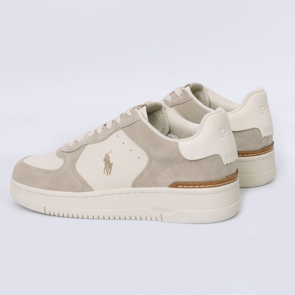 Polo Ralph Lauren Mens Off-White Masters Court Trainer main image