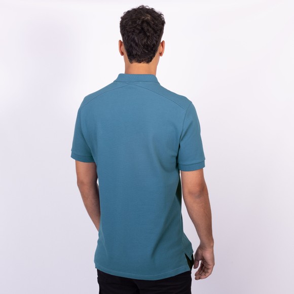 Ma.Strum Mens Blue Core Pique Polo Shirt main image