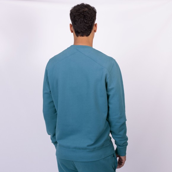 Ma.Strum Mens Blue Neo Crew Sweatshirt main image