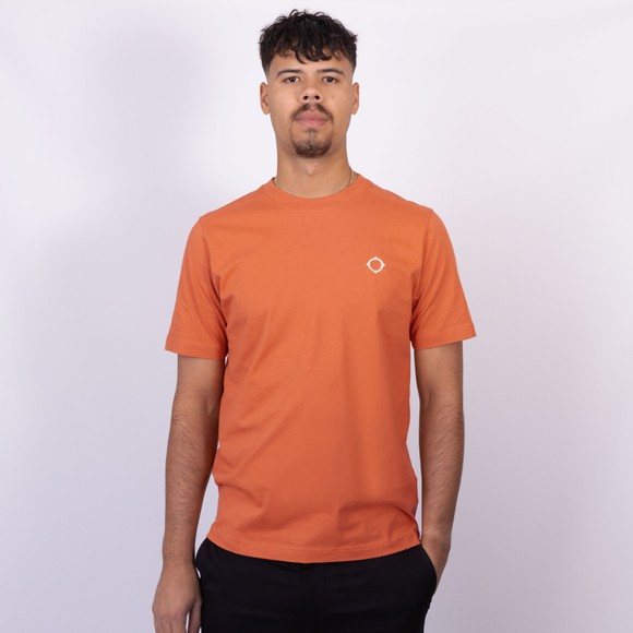Ma.Strum Mens Orange Core Icon T-Shirt main image
