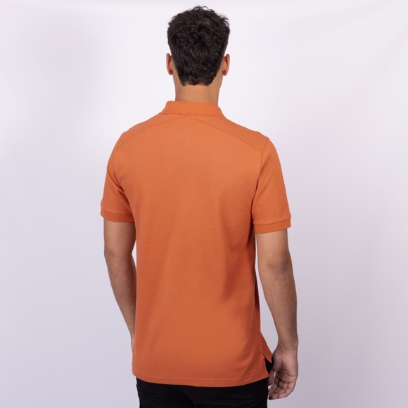 Ma.Strum Mens Orange Core Pique Polo Shirt main image