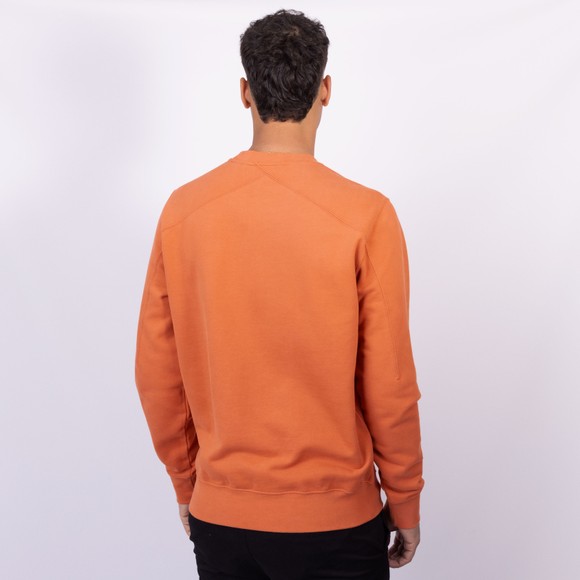 Ma.Strum Mens Orange Neo Crew Sweatshirt main image
