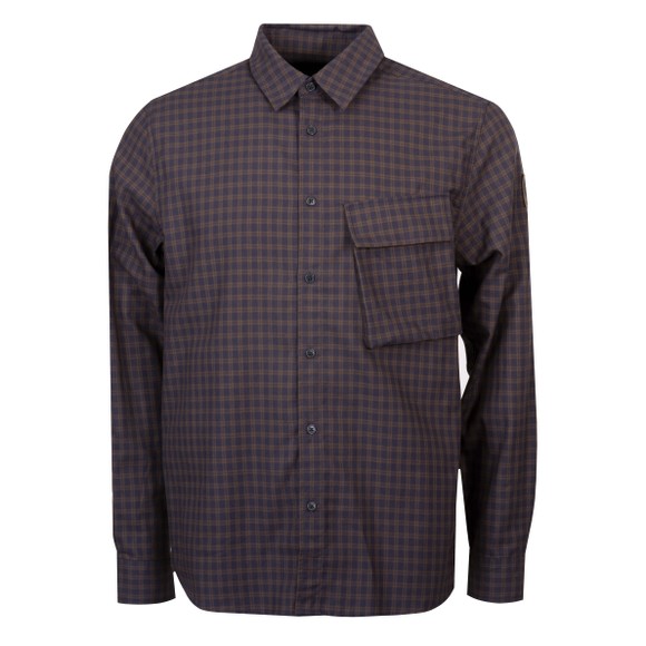 Belstaff Mens Blue Scale Shirt main image