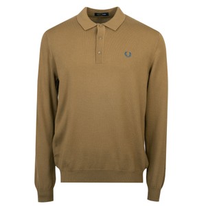 Knitted L/S Polo Shirt