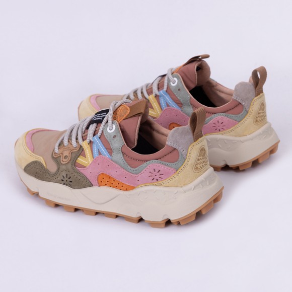 Flower Mountain Womens Beige Yamano 3 Trainer main image